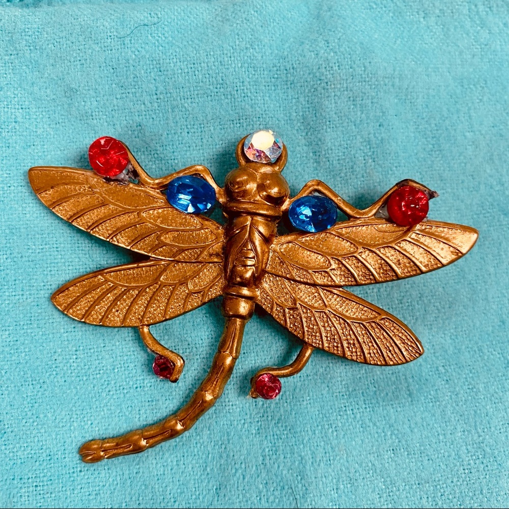 DRAGONFLY BROOCH / PIN